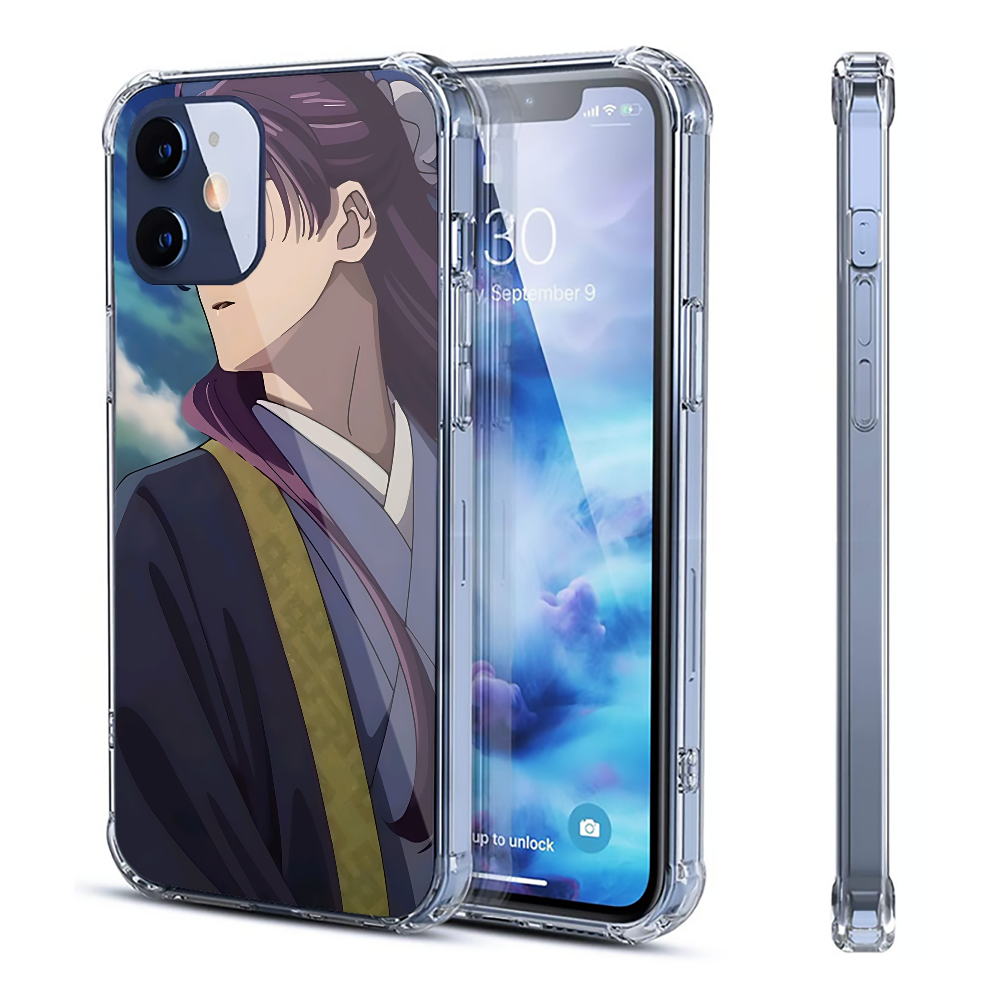 （画像用） 薬屋のひとりごと The Apothecary Diaries 【iPhone 12シリーズ対応】透明スマホケース（クリアソフトケース）